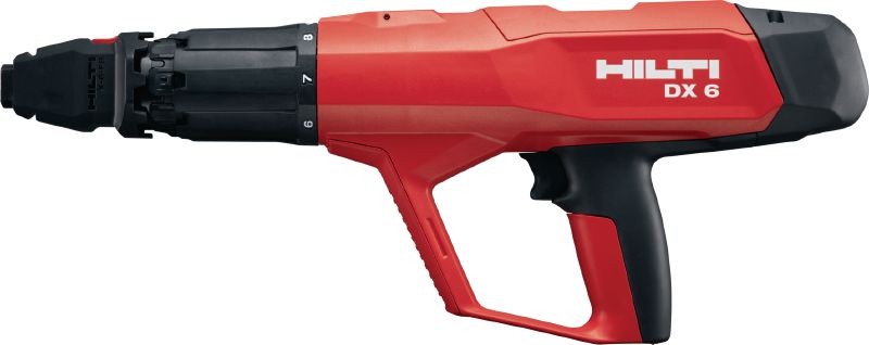 DX 6-F10 Powder-actuated nailer Fully automatic powder-actuated nailer for single fasteners with 10 mm plastic washer