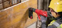 DX 6 Powder-actuated nailer kit Fully automatic powder-actuated nailer – wall and formwork kit Applications 4