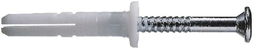 HPS-1 Impact anchor (imperial) Economical impact plastic anchor with carbon steel screw (imperial standard sizes)